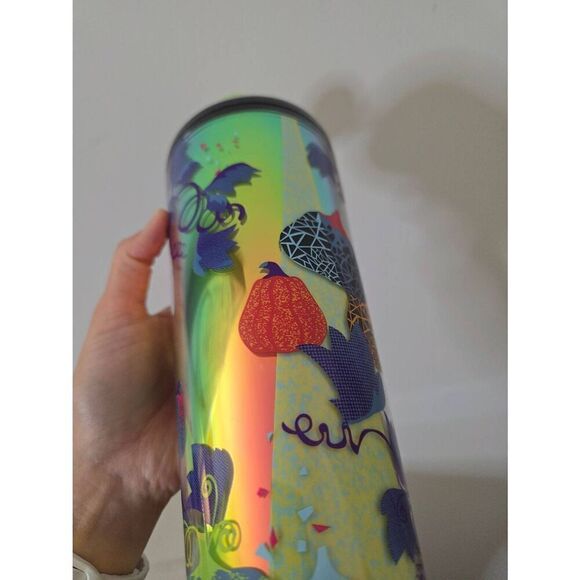 Starbucks Halloween 2024 UFO Pumpkin 24 Oz Glow In The Dark UNRELEASED NEW - Picture 10 of 10